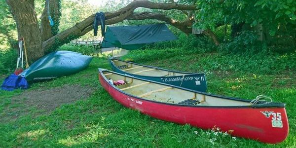Canoe Camping 